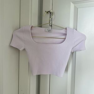 Babaton Sculpt Knit Squareneck Top